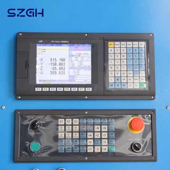 Szgh Vertikale CNC-Fräsmaschine und Bearbeitungszentrum Vmc650 Hohe Präzision